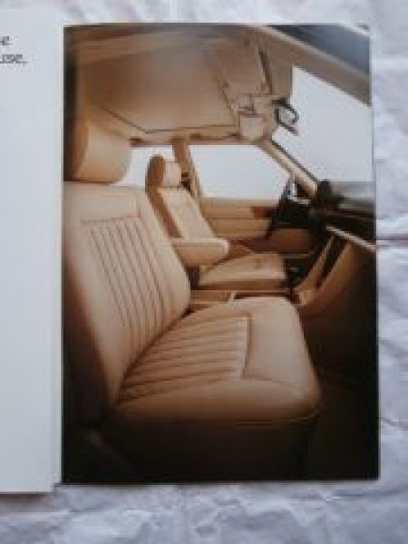 Mercedes Benz 380SE,380SEL 500SEL 500SEL W126 12/1983