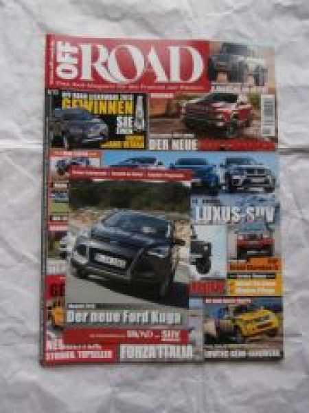 Off Road 5/2013 Mercedes G63 AMG 6x6,Q7 3.0TDiu vs. X5 E70 3Driv