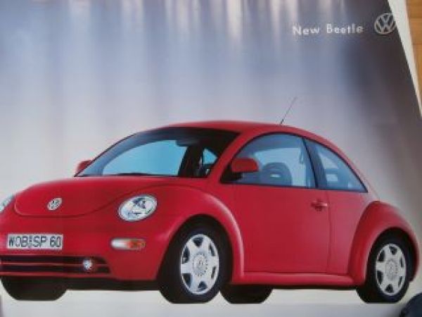 VW New Beetle 9C1 1C1 Großformat Poster Rarität