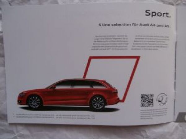 Audi  A4 A5 s line selection & Infotainmentpaket 11/2013