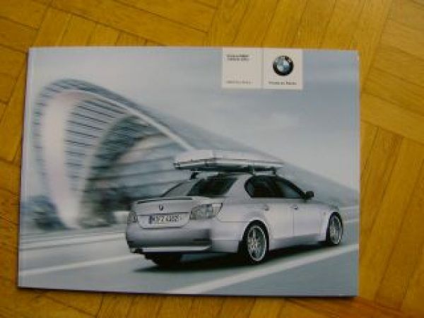 BMW Original Zubehör 5er E60 Limousine 2003 Prospekt