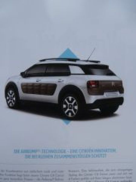 Citroen C4 Cactus Prospekt März 2014 NEU