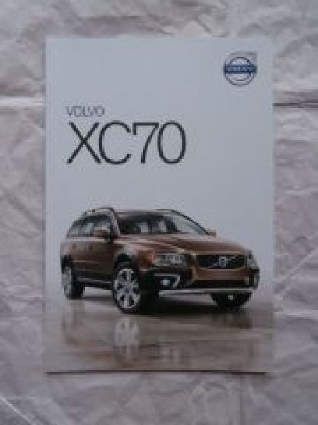 Volvo XC70 + inscription Prospekt Mai 2014 NEU