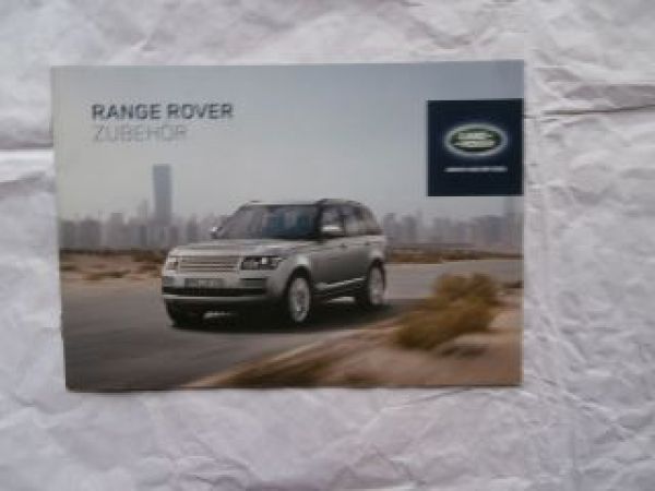 Land Rover Range Rover Zubehör Prospekt Juni 2013