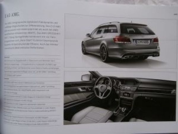 Mercedes Benz E-Klasse Limousine T-Modell BR212 12/2013