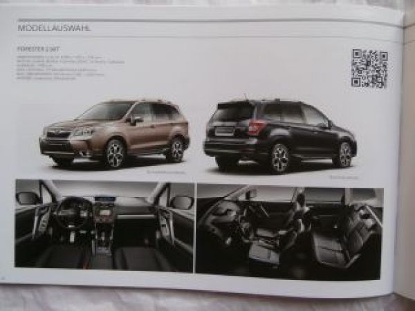 Subaru Forester Prospekt Januar 2014 NEU