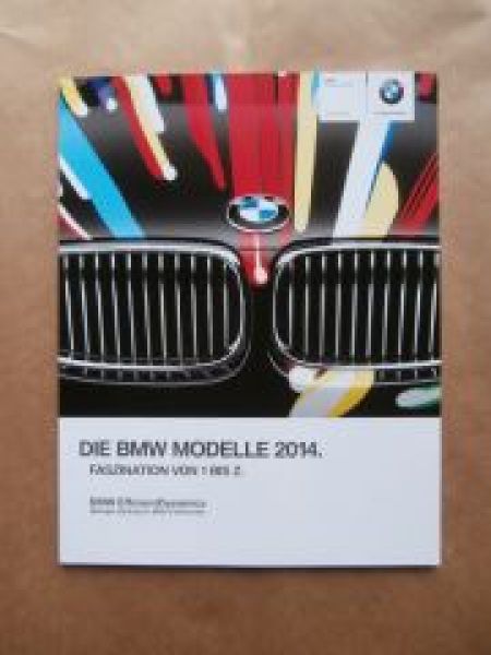 BMW Modelle 2014 Faszination von 1 bis Z März 2014 NEU
