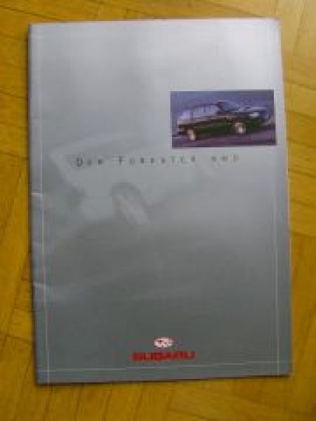 Subaru Forester AWD Prospekt 10/1998