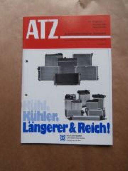 ATZ 11/1986 Ellipsoidscheinwerfer für KFZ Beleuchtung,