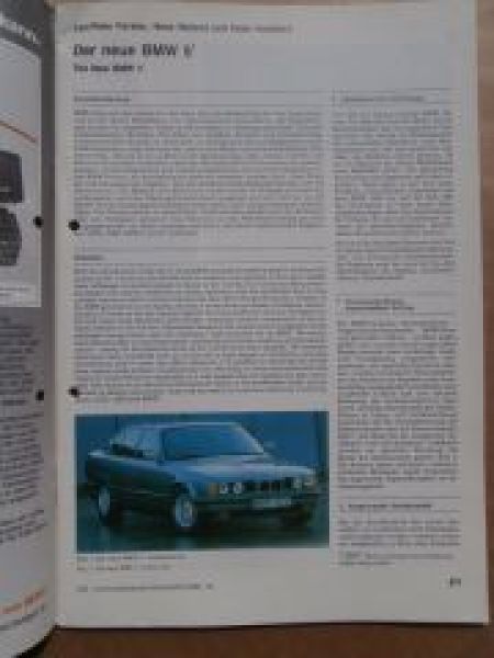 ATZ 7/8 1988 BMW 5er E34,OM 441,OM 442,OM 441LA,OM 442A