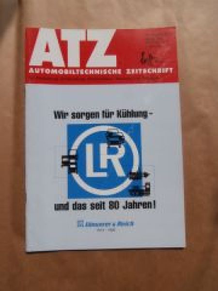 ATZ 1/1993 Autmobilkonzepte für den Individualverkehr von morgen