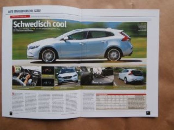 Volvo V40 Pressestimmen Prospekt NEU