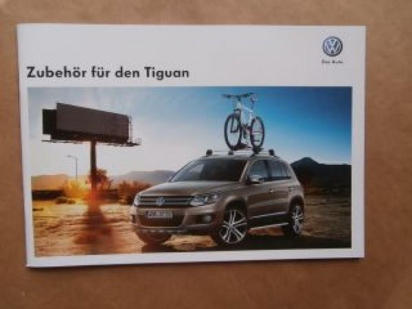 VW Tiguan Original Zubehör Prospekt Juni 2011 NEU Typ 5N