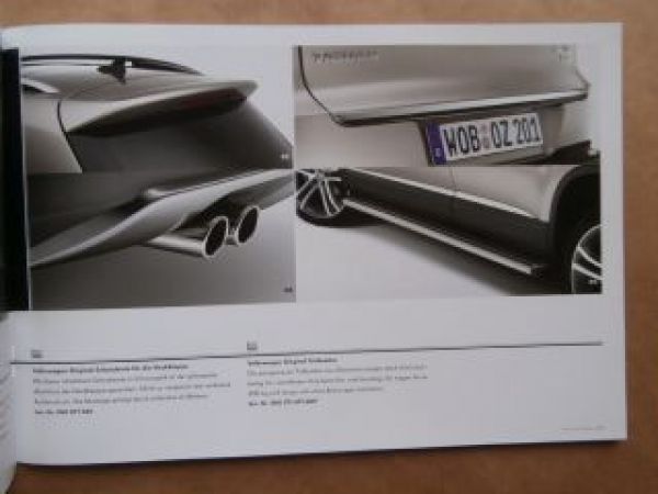 VW Tiguan Original Zubehör Prospekt Juni 2011 NEU Typ 5N