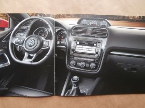 VW Scirocco +R-Line Prospekt März 2014 NEU