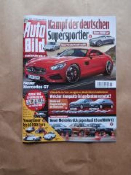 Auto Bild 15/2014 Ford 20M V6,McLaren 650S Spider,BMW i3 (i01)