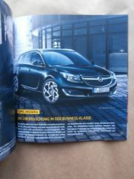 Opel Gesamtprogramm Adam Mokka Insignia Cascada 3/2014