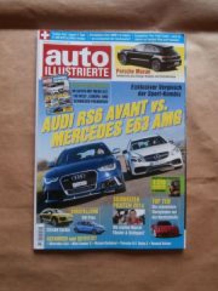 auto illustrierte 3/2014 Porsche Macan, Jaguar F-Type R-400 GTR