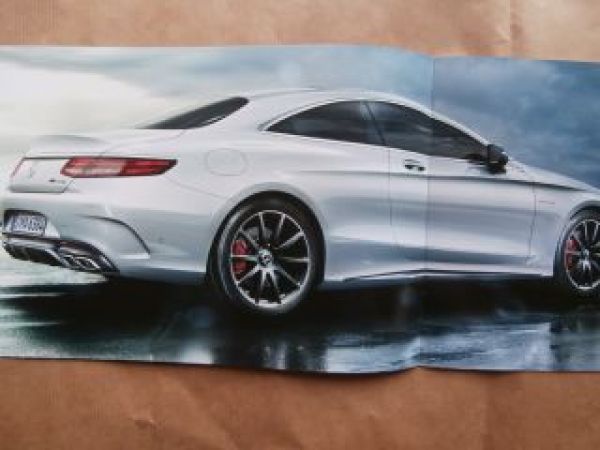 Mercedes Benz S-Klasse Coupé C217 Prospekt NEU April 2014