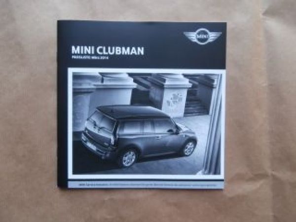 Mini Clubman One Cooper +S +D +SD +JCW März 2014 R55