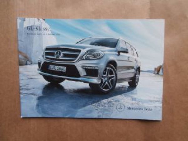 GL 350 BlueTEC 4MATIC +GL500 +GL63 AMG Februar 2014