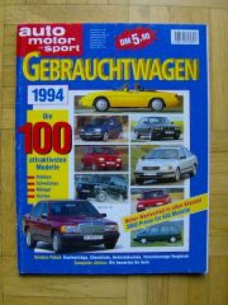 ams 1994 Gebrauchtwagen E30 E34 C4 W201 Golf3