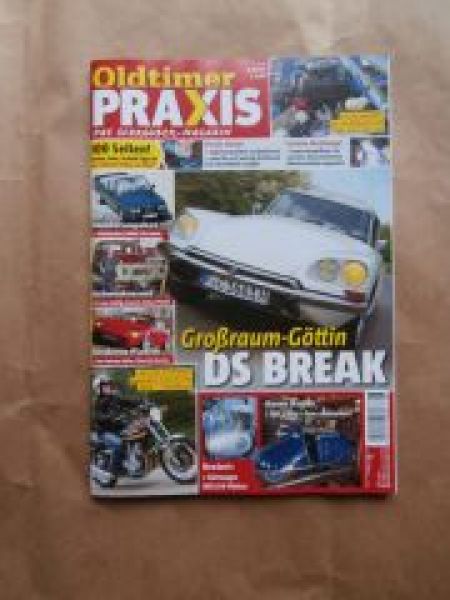 Oldtimer Praxis 6/2014 Citroen DS Break,BMW 318i E30 Cabrio,