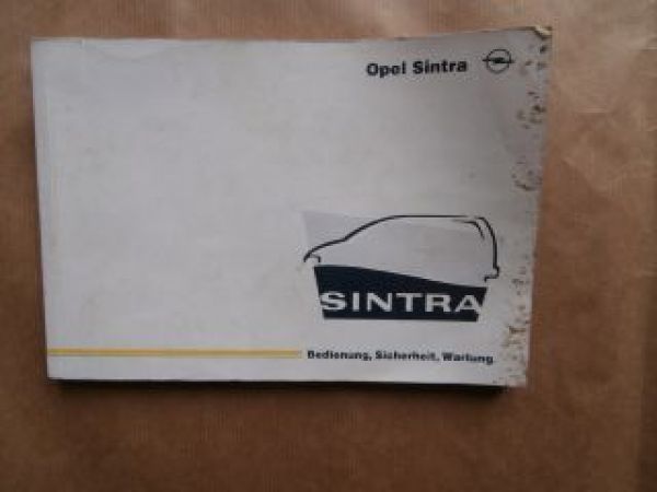 Opel Sintra 2.2 16V DTI 16V 3.0-V6 April 1998 Rarität