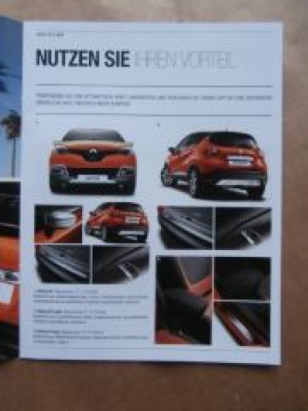 Renault Captur Zubehör Prospekt Juni 2013 NEU : Autoliteratur Höpel