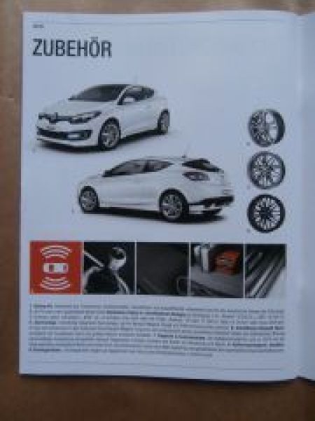 Renault Megane Coupé & Coupé R.S. Oktober 2013 NEU
