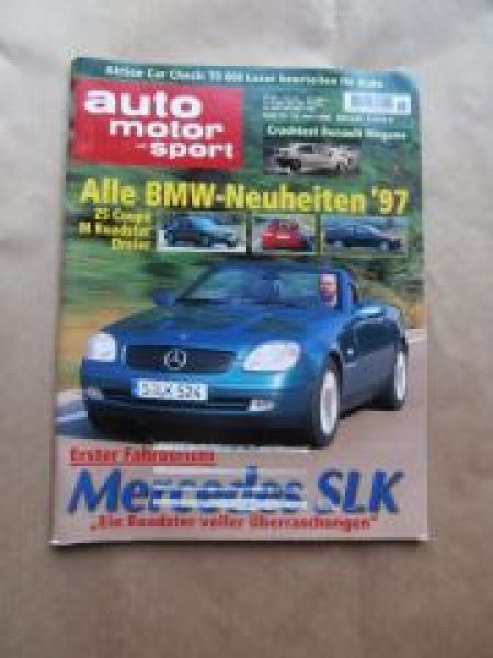 AMS 15/1996 Mercedes Benz SLK 230 R170,Bentley Continental T,