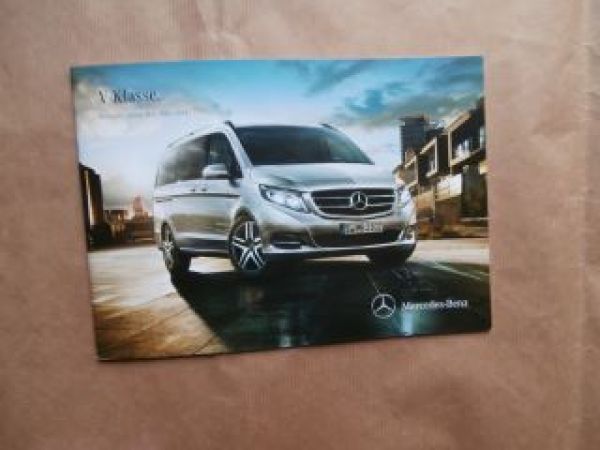 Mercedes Benz V-Klasse W222 200CDI 220CDI 250BlueTEC 6.3.14