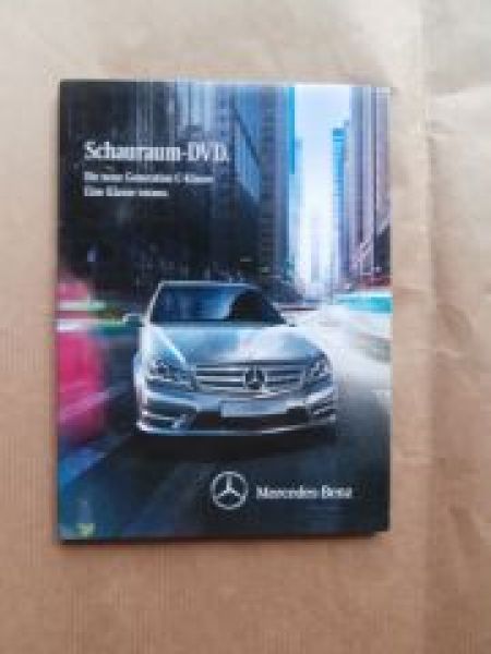 Mercedes Benz C-Klasse BR204 Schauraum DVD +TV Spot NEU