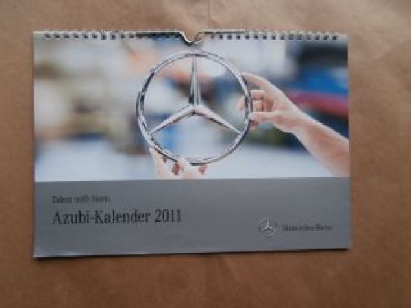 Mercedes Benz Azubi-Kalender 2011 Rarität