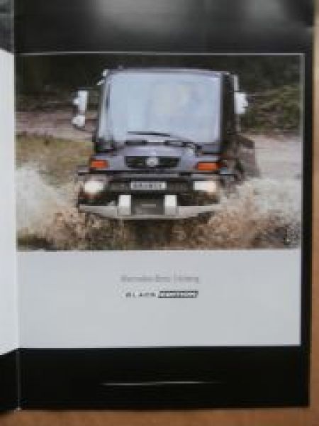 Mercedes Benz Unimog Black Edition Sonderprospekt