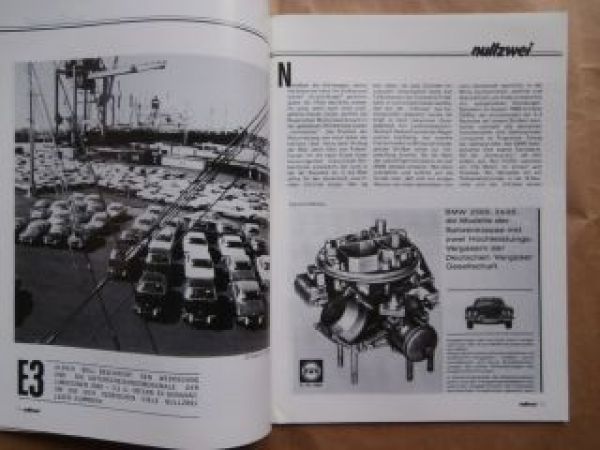 nullzwei magazin Nr.24 September 1989 318iS E30,E3 Historie