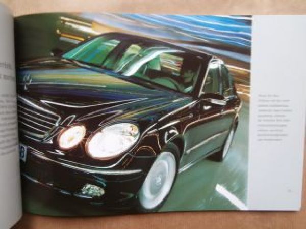 Mercedes Benz E-Klasse W211 Prospekt Februar 2003 NEU