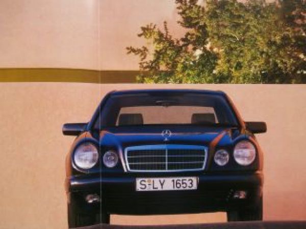 Mercedes Benz E-Klasse W210 Prospekt August 1995 Rarität