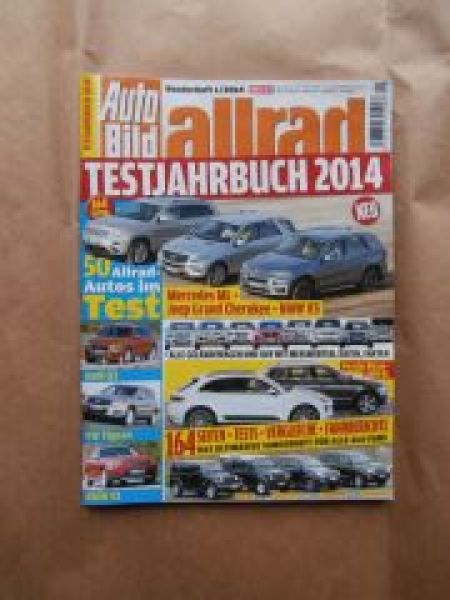 Auto Bild allrad Testjahrbuch 1/2014 Audi Q3, VW Tiguan,BMW X1