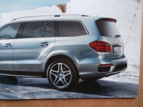 Mercedes Benz GL-Klasse Prospekt +GL63 AMG +Sportpaket