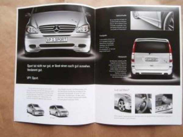 Hartmann Tuning Mercedes Benz VP 1 Sport Prospekt 2007