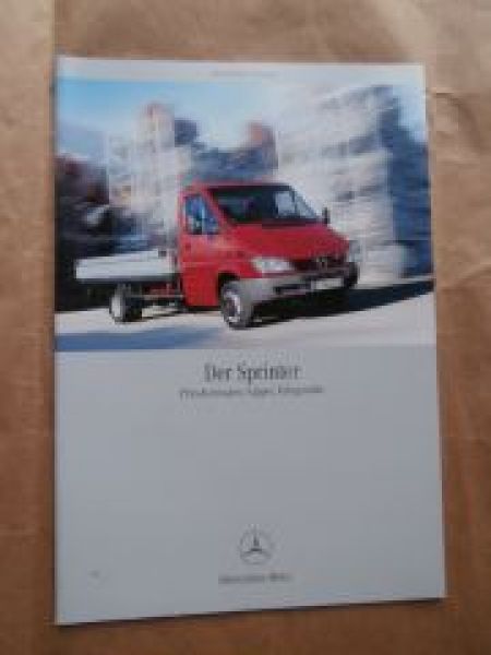 Mercedes Benz Transporter Sprinter Pritsche,Kipper,Fahrgestelle
