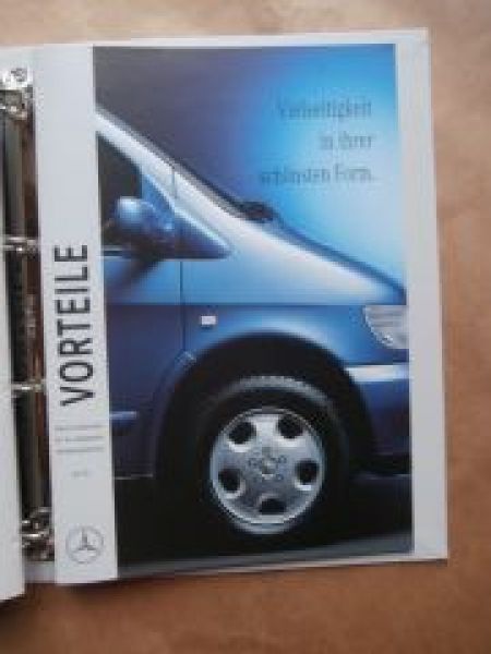Mercedes Benz V-Klasse BR638 Mappe intern Vorteile