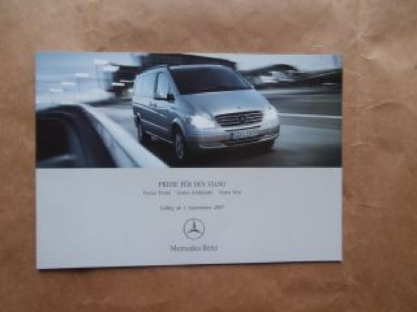 Mercedes Benz Viano Trend Ambiente Fun 1.9.2007