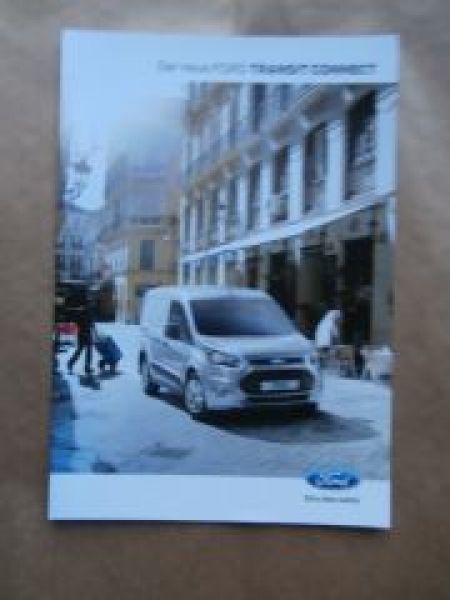 Ford Transit Connect Prospekt Juli 2013 NEU