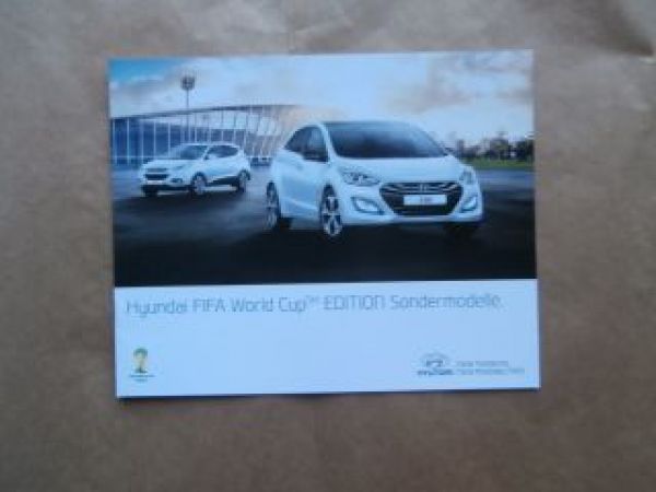 Hyundai FIFA World Cup Edition i30 ix35 i10 i20 ix20 i40 5/2014