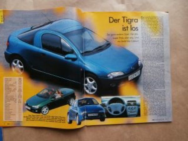 ADAC motorwelt 12/1994 Opel Tigra, Skoda Felicia, Ford Scorpio