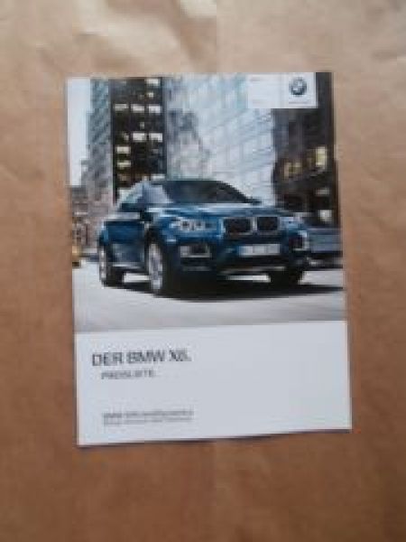 X6 xDrive35i 50i 30d 40d M50d E71 April 2014