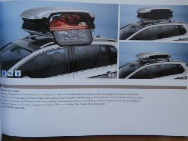 VW Golf7 Sportsvan Zubehör Prospekt Mai 2014 NEU