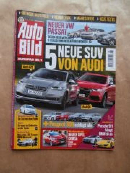 Auto Bild 28/2014 C63T BR240 vs. BMW R NineT, Puma GTB,VW Amarok